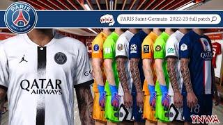 PES2021 Paris Saint-Germain F.C. kit 2022/23 (sider version) - complete kit - complete patch