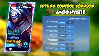 CARA SETTING PENGATURAN JOHNSON AGAR JAGO NYETIR‼️ PASTI MAHIR MENGEMUDI - Mobile Legends