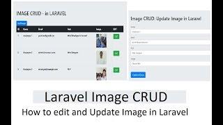 Laravel Image CRUD : How to edit and Update the image/data in Laravel