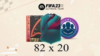 82 x 20 Pack - Fifa 23 (World Cup Swaps)