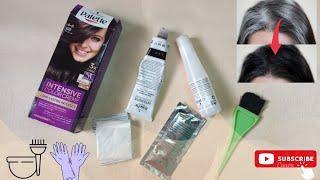 How to mix palette hair colour|| How To hair colour at home &Review #palettehaircolor