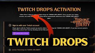 Throne and Liberty HOW TO ACTIVATE TWITCH DROPS FOR SIEGE EVENT - Beginners Guide