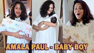 Actress Amala Paul க்கு மகன் பிறந்தாச்சு | Jagat Desai | Amala Paul Pregnant - Baby Bump