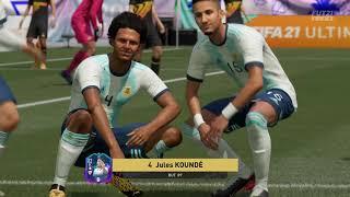 89' Jules Koundé • Clash d'équipes (El Rayo 2020 - TOTW 9)