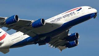 [4K] 20+ MINUTES of PLANESPOTTING from LONDON HEATHROW AIRPORT  RW09R Takeoffs - 9th March 2025