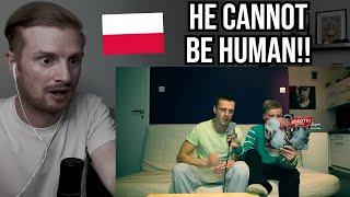 Reaction To Polak - Pale kid from Poland - MC SILK raps in 2 languages (10% faster than Watsky!!)