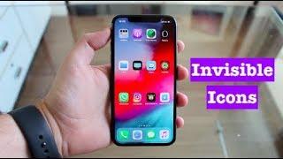 How To Create Invisible Apps on iPhone/iPad Home Screen