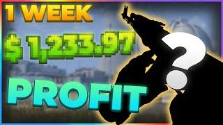 How I made over $ 1.000 Trading CS2 Skins for 1 week!