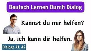 Deutsch Lernen Mit Dialogen A1-A2 | Deutsch Lernen Für Anfänger | Deutsch Lernen Durch Dialog