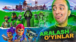 SIZ KUTGAN O'YINLAR - STRIM | SINKENLAND  FORTNITE  BRAWL STARS 