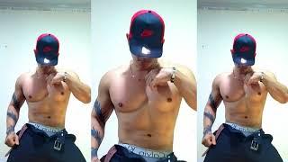 This sexy gym rat shaking his hips | Jair Pineda Rios | #squishymuscle | Tiktok Boys