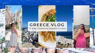 Travel Vlog | Celebrity Ascent 11-Day Greece Cruise