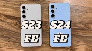 Samsung Galaxy S23FE vs Samsung Galaxy S24FE