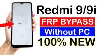 Redmi 9/9i FRP UNLOCK (without pc) | MIUI 12 {100% Working}