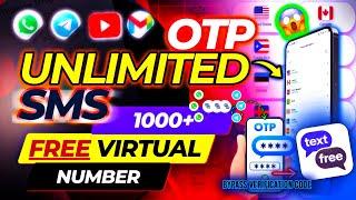 Create Telegram, WhatsApp Accounts Free On USA Numbers2025 | OTP Verification | Voip Number