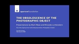 The Obsolescence of the Photographic Object's Panel Discussion: Mia Fineman and Leslie Hewitt