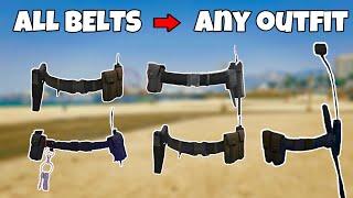 How To Get EVERY BELT on Any Outfit Glitch In GTA 5 Online 1.69! NO TRANSFER, GET Cop belt & MORE