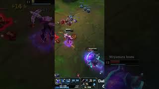 SaskioLoL 1vs2 - Outplayed 2 - League of Legends #shorts