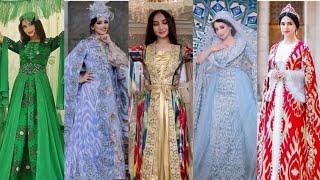 UZBEK MILLIY LIBOSLAR, KELINLAR UCHUN, ENG SÓNGGI MODA