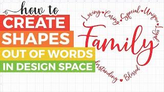 Make Personalized Word Art in Cricut Design Space