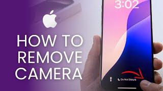 How To Remove Camera App From iPhone Lock Screen (iOS 18)