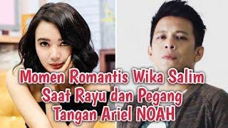 Momen Romantis Wika Salim dan Ariel NOAH Saat Pegangan Tangan