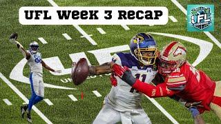 UFL Week 3 Recap: Final Scores, Standout Performers, Awards, Fantasy Review - EP.17