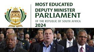 South Africa's Most Educated Deputy Minister 2024