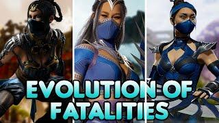 Evolution of Kitana Fatalities | Mortal Kombat (1993-2023) | 4K