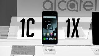 Alcatel 1C and 1X Hands-on: Budget as budget gets