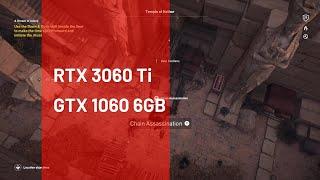 RTX 3060 Ti vs GTX 1060 6GB | Testing Cyberpunk 2077 and 12 more games with Ultra settings