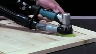 A P Tools Ltd - Dynabrade Dynafine Detail Sander with a Central Vacuum