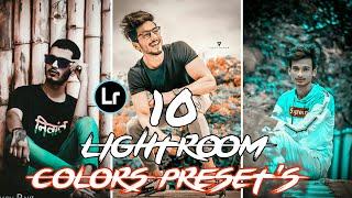 Top 10 lightroom colour presets download free || lightroom presets used mobile 2019