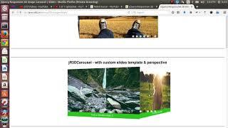 jQuery Responsive 3D Image Carousel / Slider