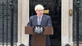 Boris Johnson resigns: Watch his full speech