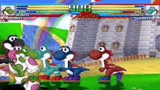 NICK54222 MUGEN: Easter 2020 Special 1/2: Yoshi 4v4 Battle