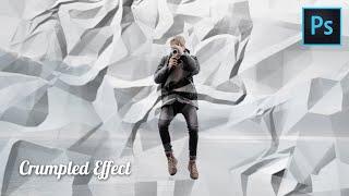 How To Make Crumpled Paper Effect in Photoshop | Photoshop Tutorial