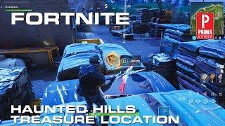 Fortnite - Haunted Hills Treasure Map Solution