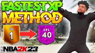 How to Level up FAST! Hit Level 40 in 24 Hours! - NBA 2K23