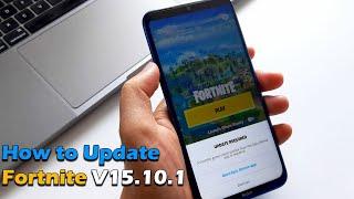 How to Update Fortnite V15.10.1