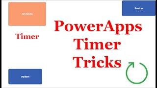 PowerApps Timer Trick to make Animations and Spinners and more !