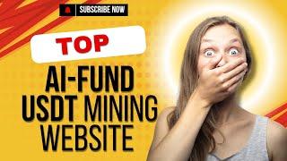 AI-FUND USDT MINING PLATFORM || New USDT Mining Site Today | Best Tron Mining Site Today 2024