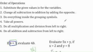 Simplifying - Step 1