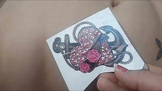 Temporary tattoos:magic tattoos:Beautiful flowers:Temporary tattoo sticker