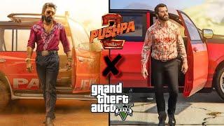 Pushpa 2 X GTA V Official Trailer | VFX Gaming Studio | #pushpa2 #gtav