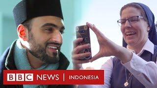 Saat imam masjid hingga biarawati eksis di Instagram dan TikTok - BBC News Indonesia