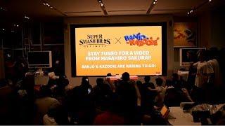 Masahiro Sakurai's "Banjo & Kazooie" Presentation for Smash Ultimate Live Reactions at Nintendo NY