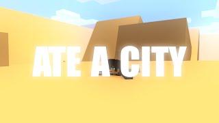 Ate a City (Absorb Vore/Mass Vore) | Minecraft Animation