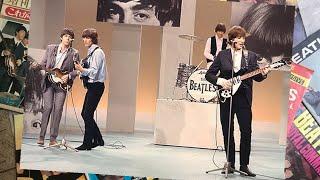  The Beatles at rehearsal on The Ed Sullivan Show, 1965