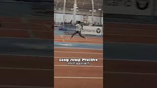 Long Jump Practice (short approach) #shorts #LongJump | Olivia Henry Two